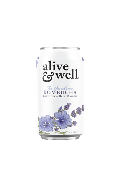 Alive & Well Kombucha - Lavender & Blue Mallow (6pk)